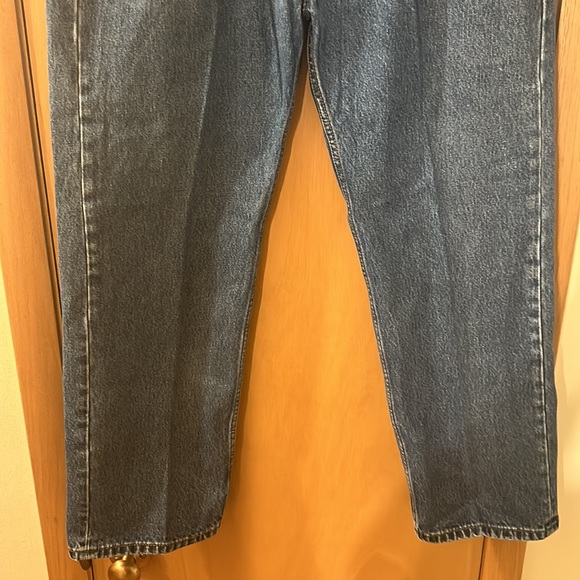 Levi’s Men’s 505 Regular Fit Jeans Medium Wash Size W40 L29 - Picture 4 of 12